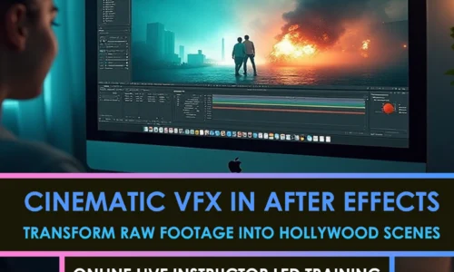 Cinematic VFX in After Effects Course online: Transform Raw Footage into Hollywood Scenes
