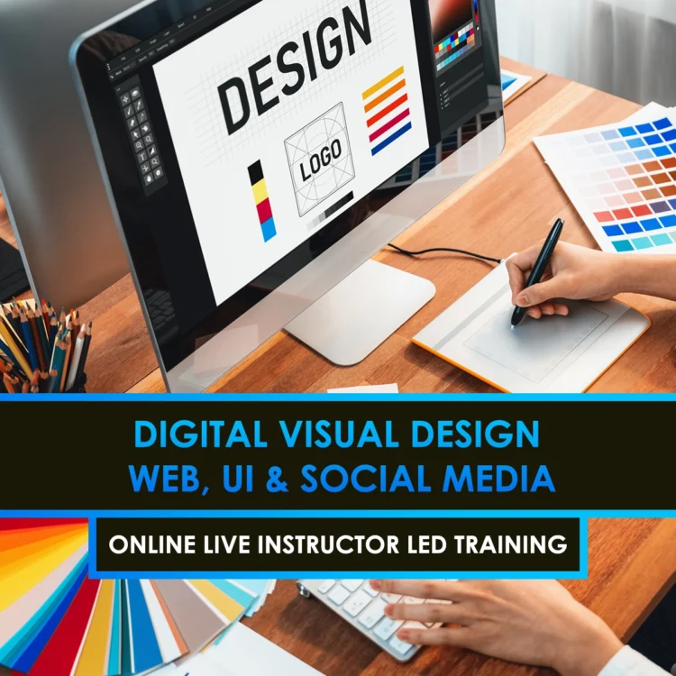 Digital Visual Design Online Course Web UI & Social Media