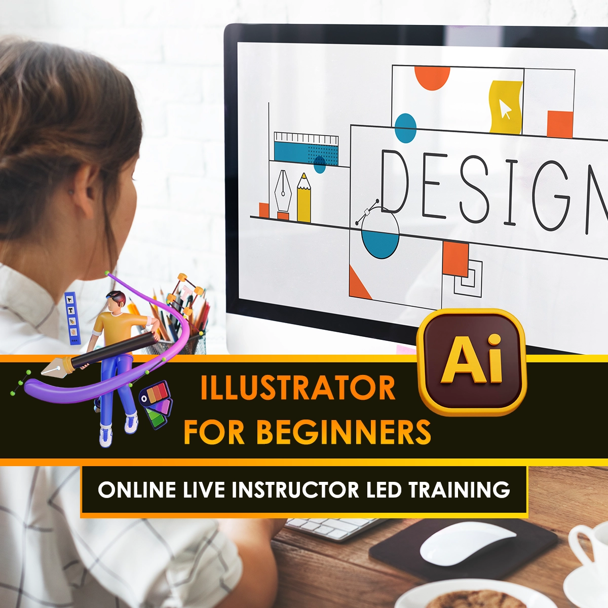 Online Illustrator Course for Beginners: Master Logo Design in 2025