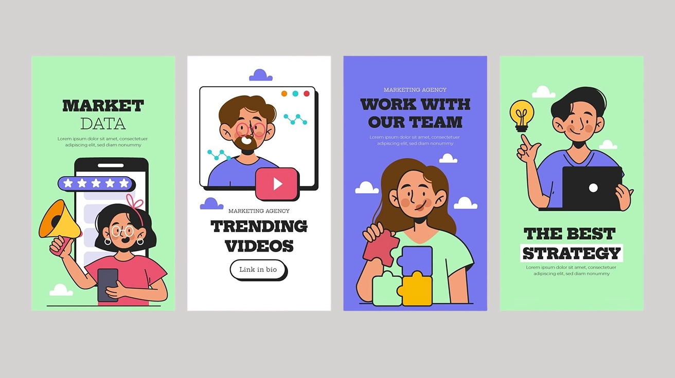 Animated Social Media Stories