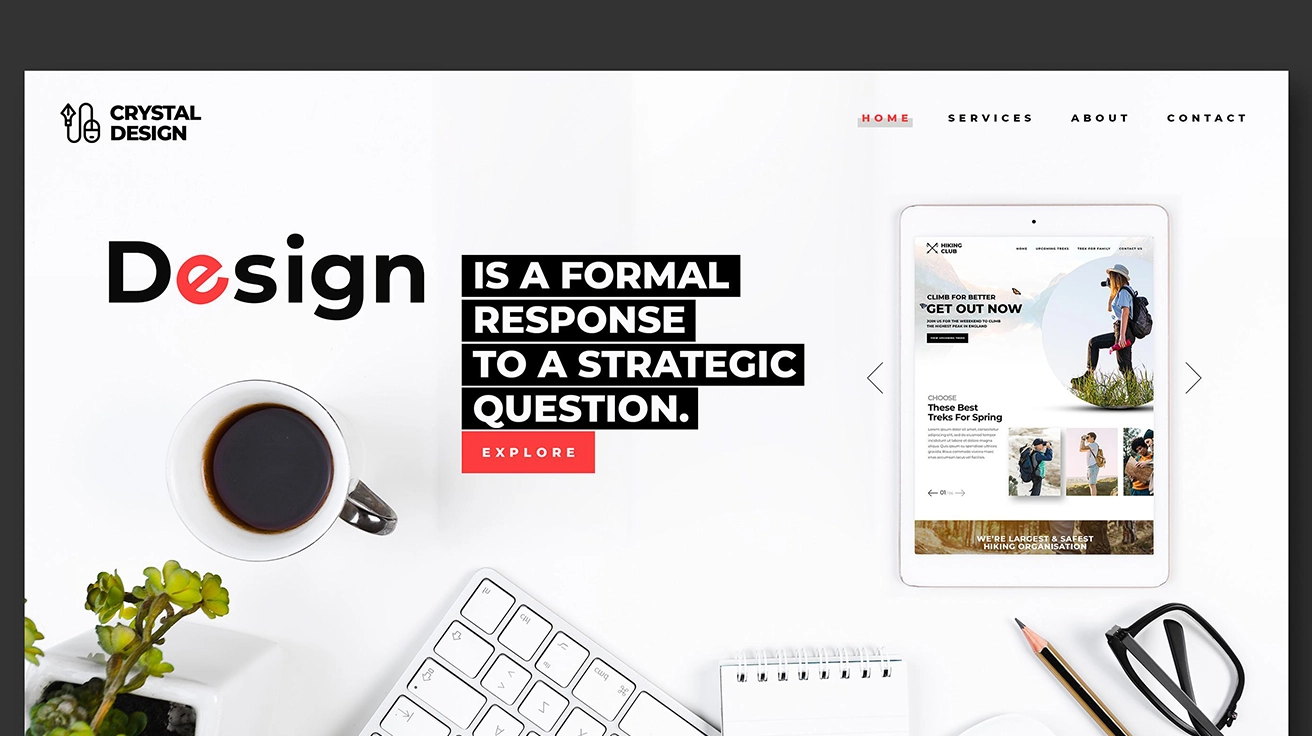 Corporate Website with CMS Integration