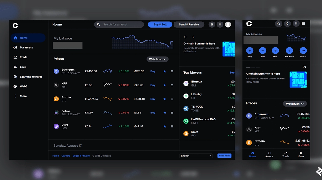 Dashboard & Data Visualization UI