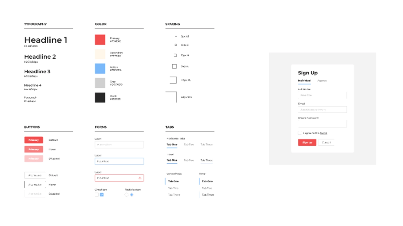 Design System & Style Guide Creation