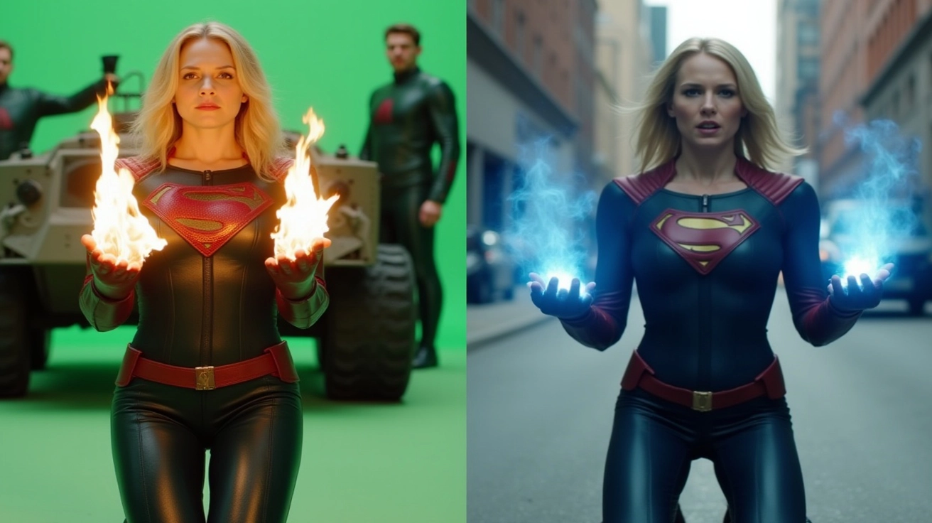 Green Screen Keying & Background Replacement