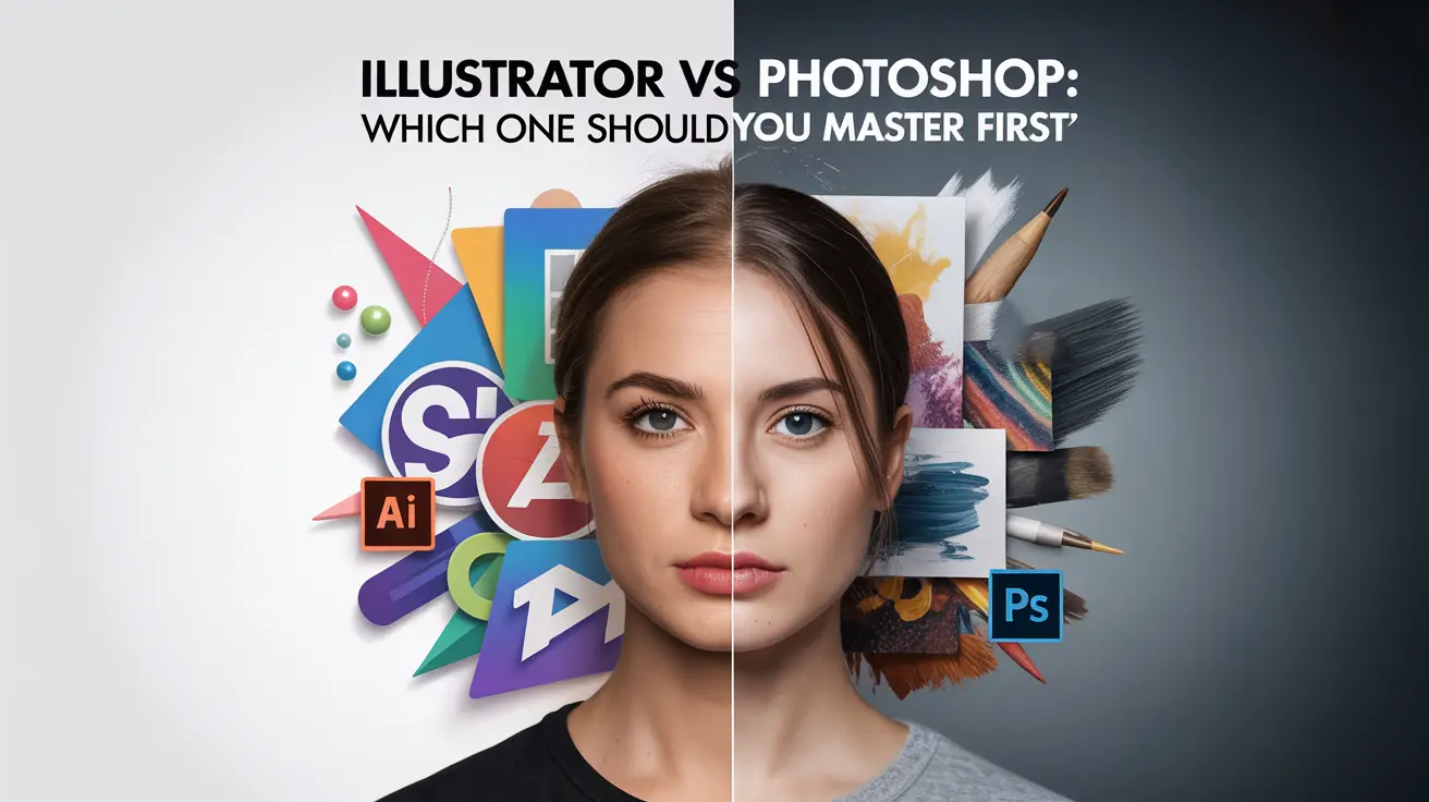 Illustrator vs Photoshop