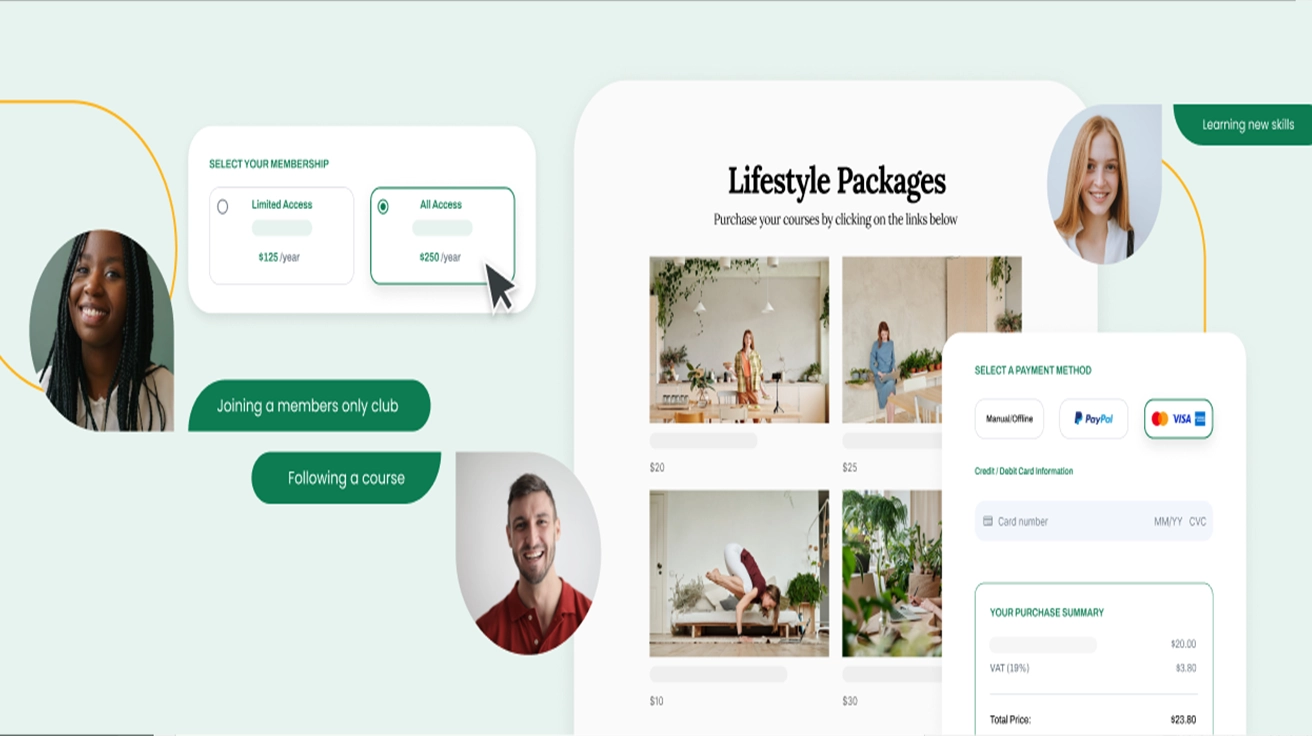 Membership or Subscription Site