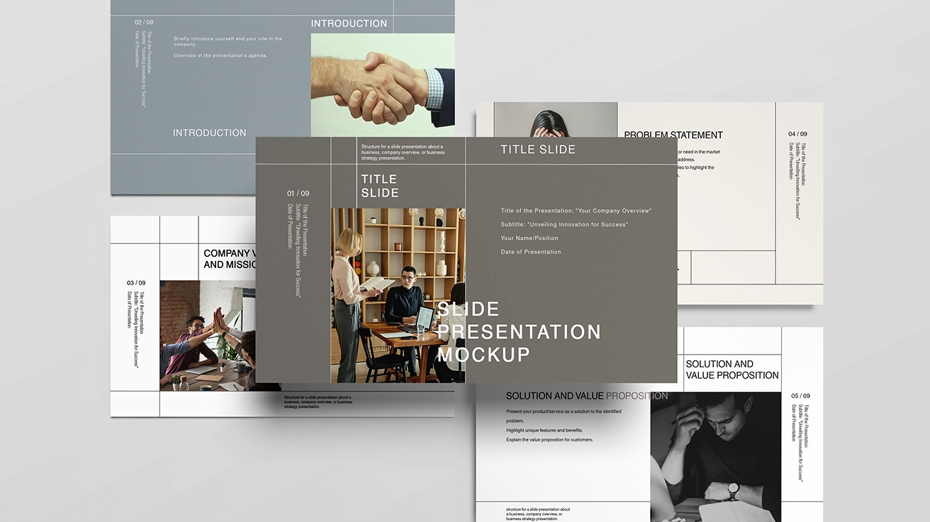 Style Guides & Mockups