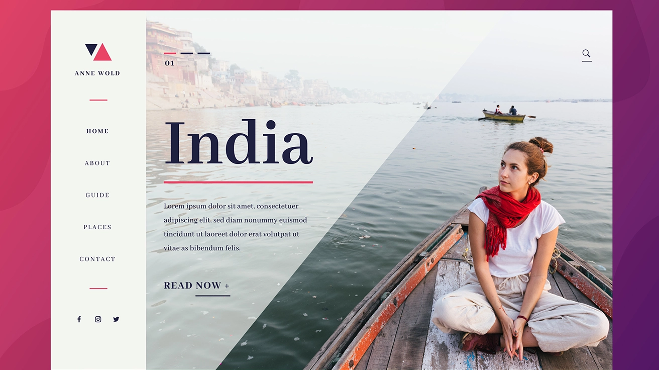 Portfolio Website with Interactive Features