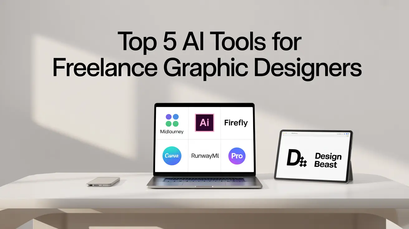 Top 5 AI Tools for Freelance Graphic Designers