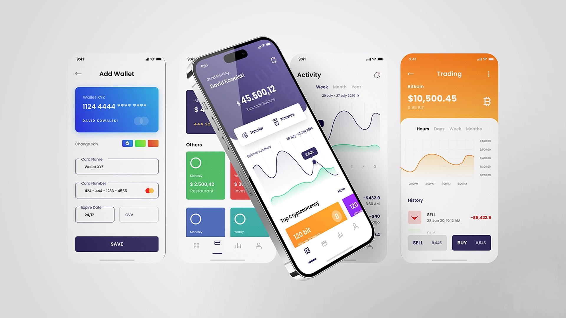 UI Mockups for Web & Mobile