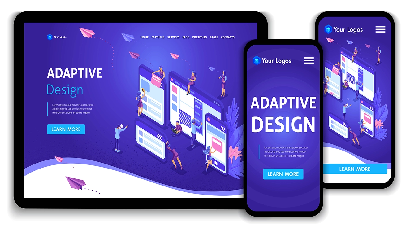 Web & App Visual Layouts