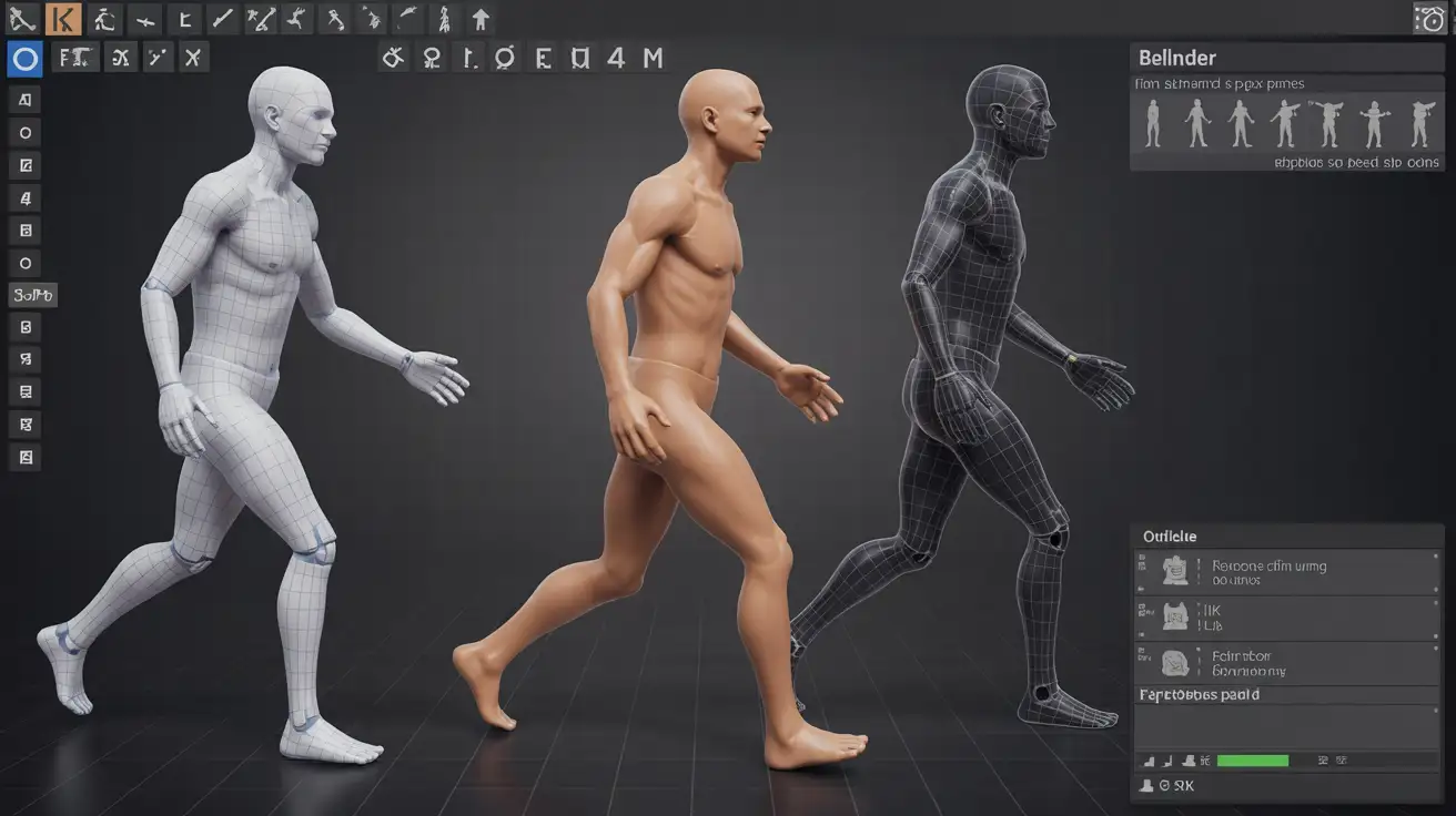 Walk Cycle & Character Animation Projects