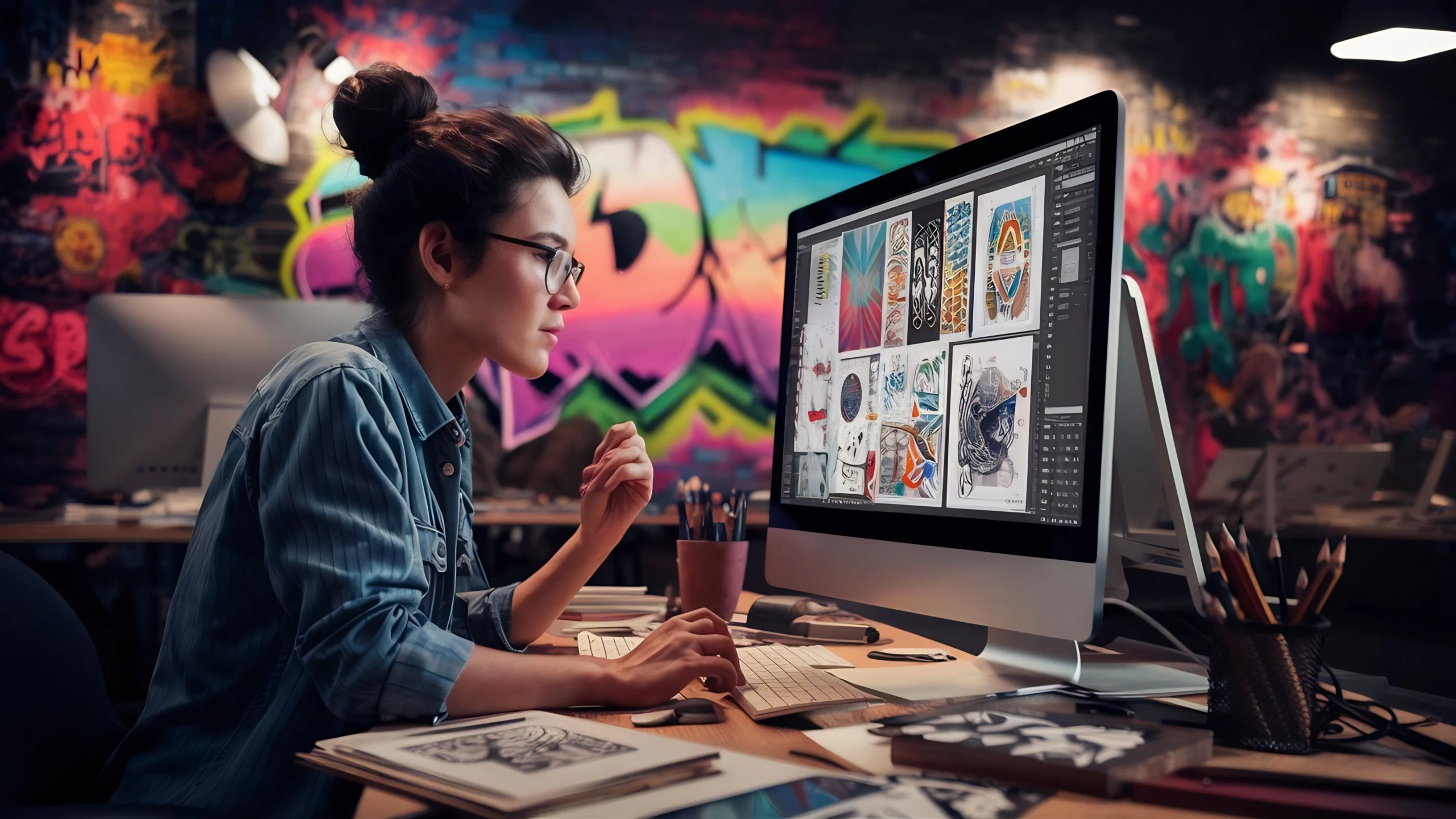Advertising Graphic Design Studio Workflow