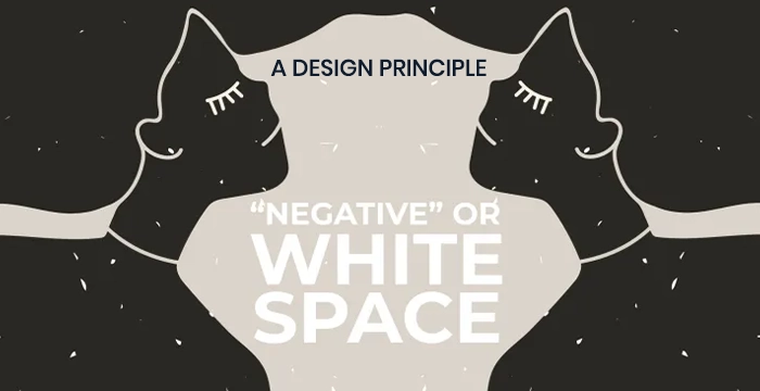 white space or negative space