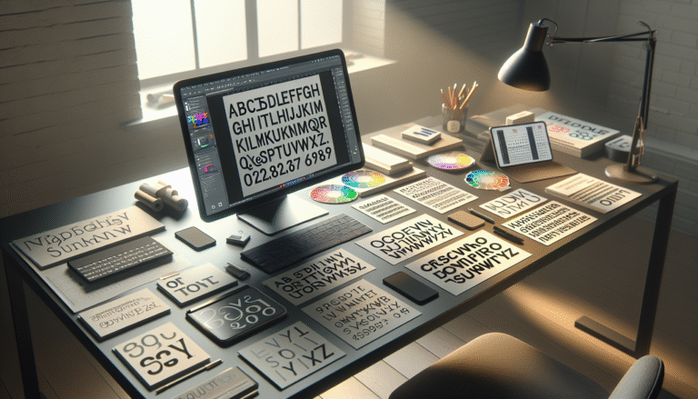 font selection for branding