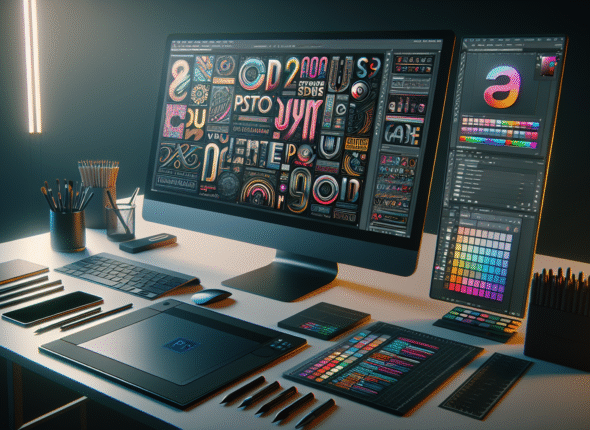 TYPOGRAPHY TOOLS IN PHOTOSHOP and ILLUSTRATOR