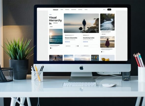 visual hierarchy in web design