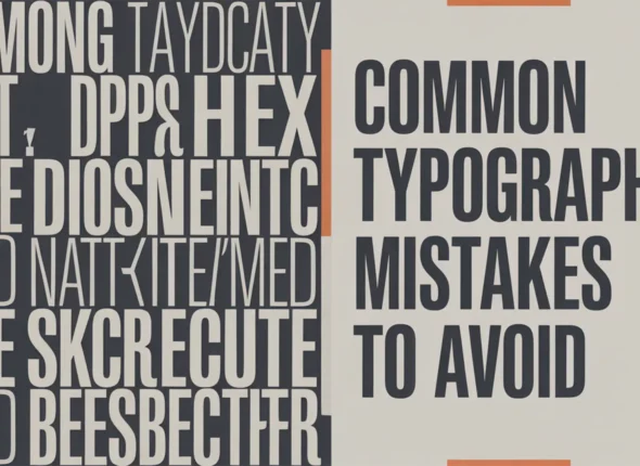 TYPOGRAPHY MISTAKES TO AVOID