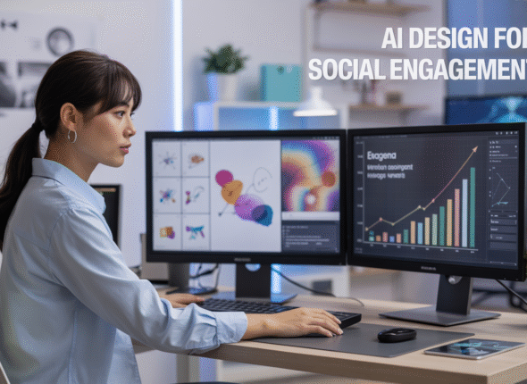How AI Graphic Design Boosts Social Media Engagement