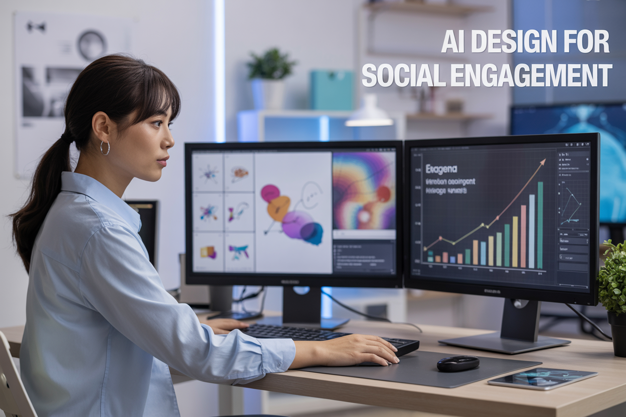 How AI Graphic Design Boosts Social Media Engagement