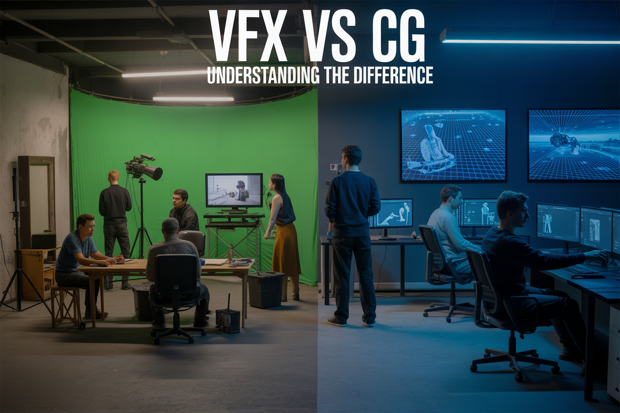 Understanding the Difference Between VFX and CG