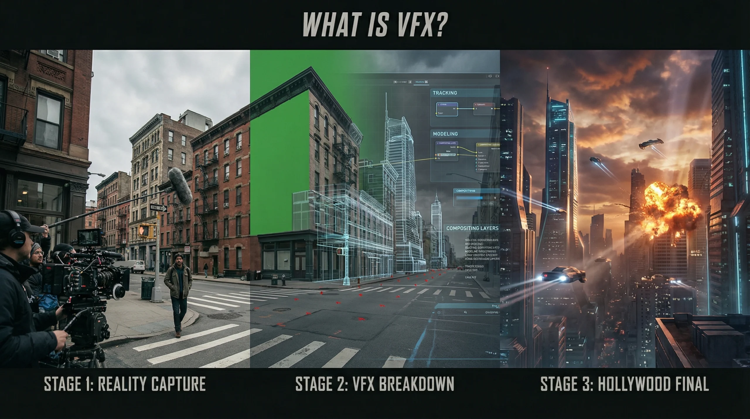 Visual Effects Composition Example