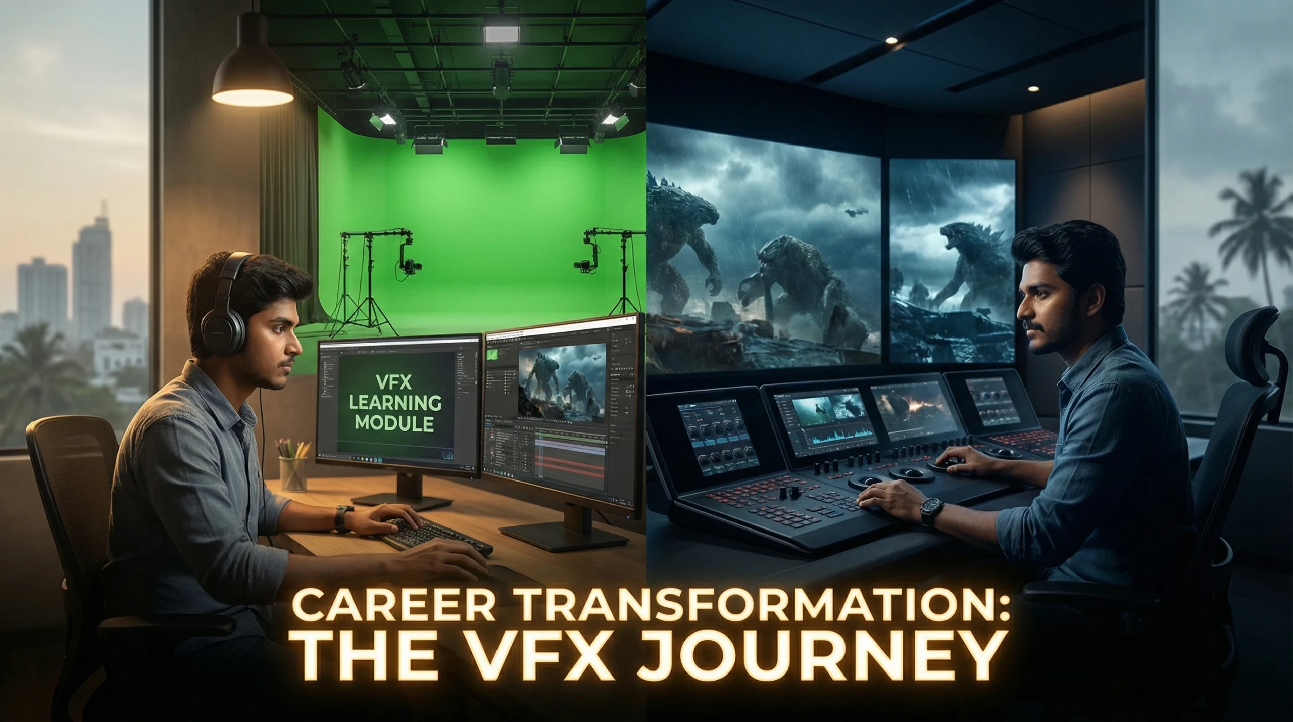 VFX Artist working in Studio