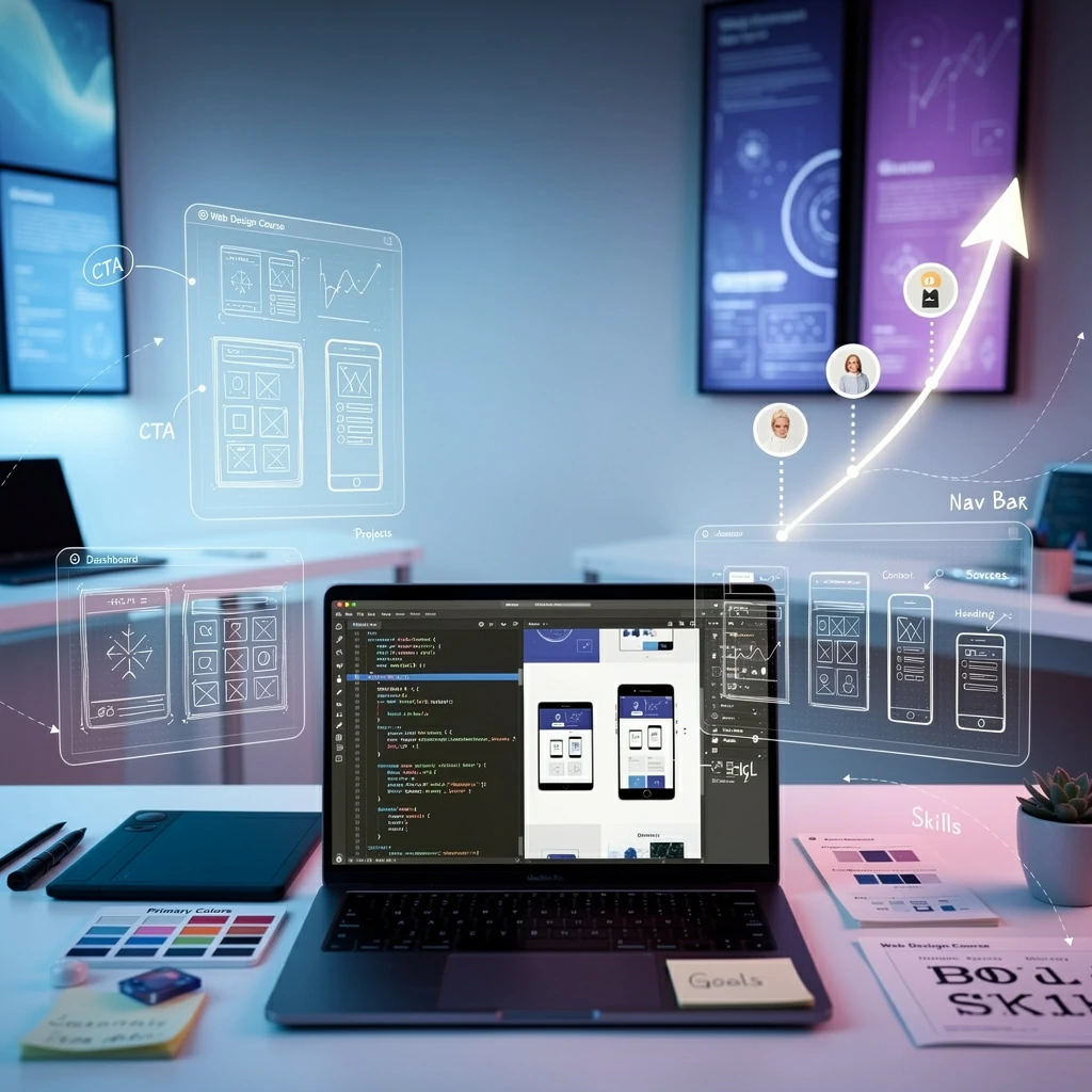 Professional Web Design Course in Chennai - Learn HTML CSS JavaScript React and AI Web Design with Live Projects