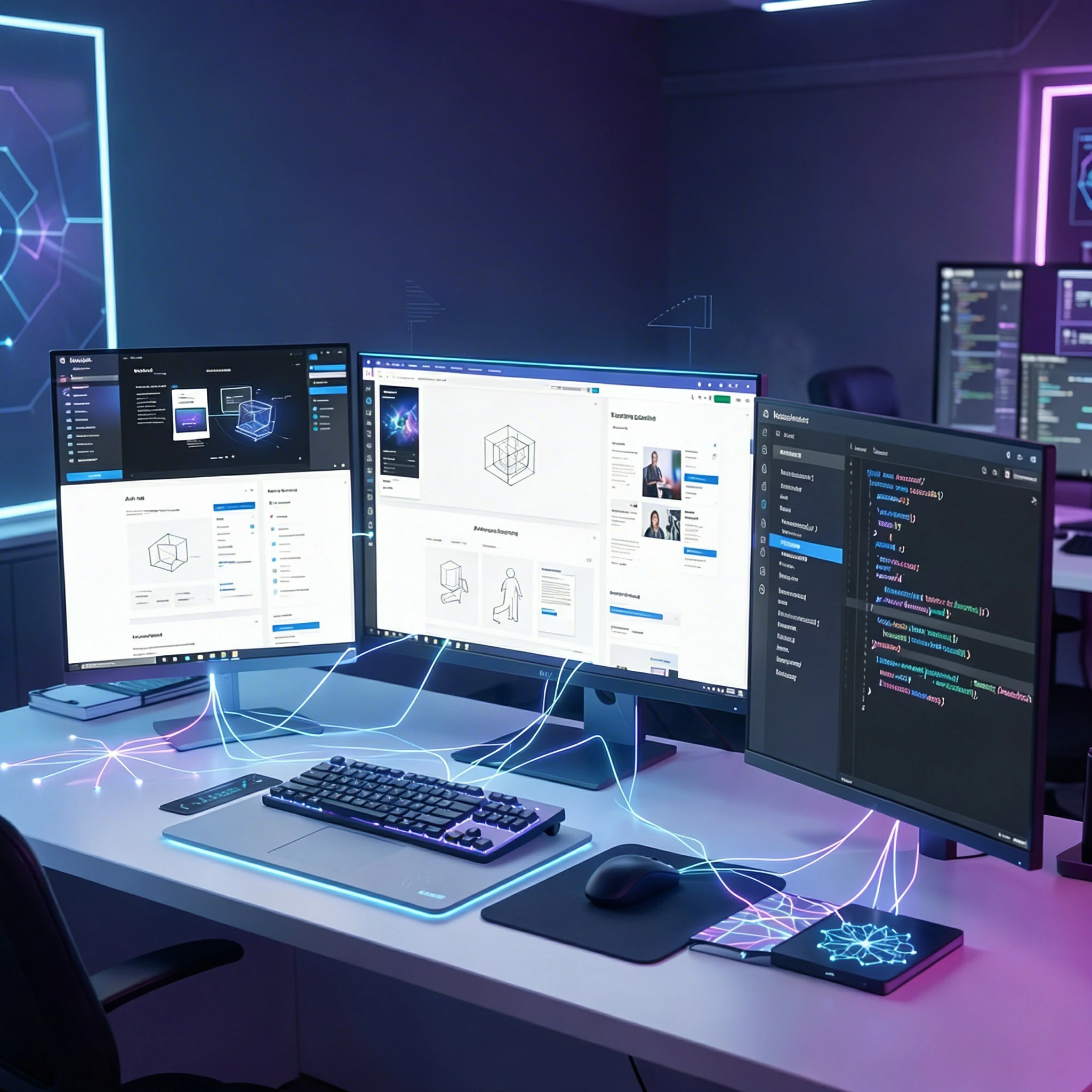 What is AI Web Development - Students learning AI-first full stack development with React Next.js and Cursor AI at Chennai academy