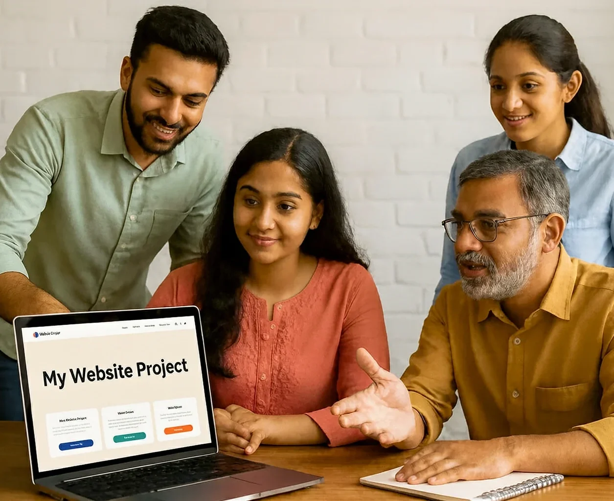 AI Web Design Lab - Design Critique Session at VFX India Chennai