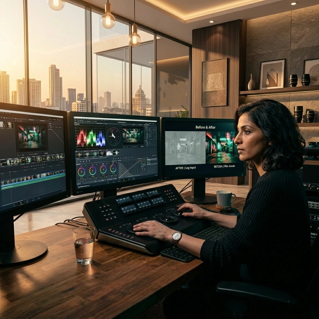 Master Program in Visual Media & DI — 2 Year Course Duration, 4 Semesters, DaVinci Resolve, Nuke VFX Training