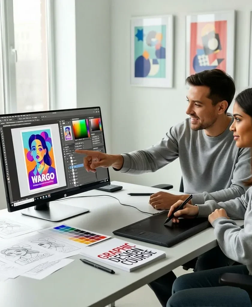Graphic Design Course Duration Eligibility and Learning Modes - Classroom Online Hybrid Training in Chennai