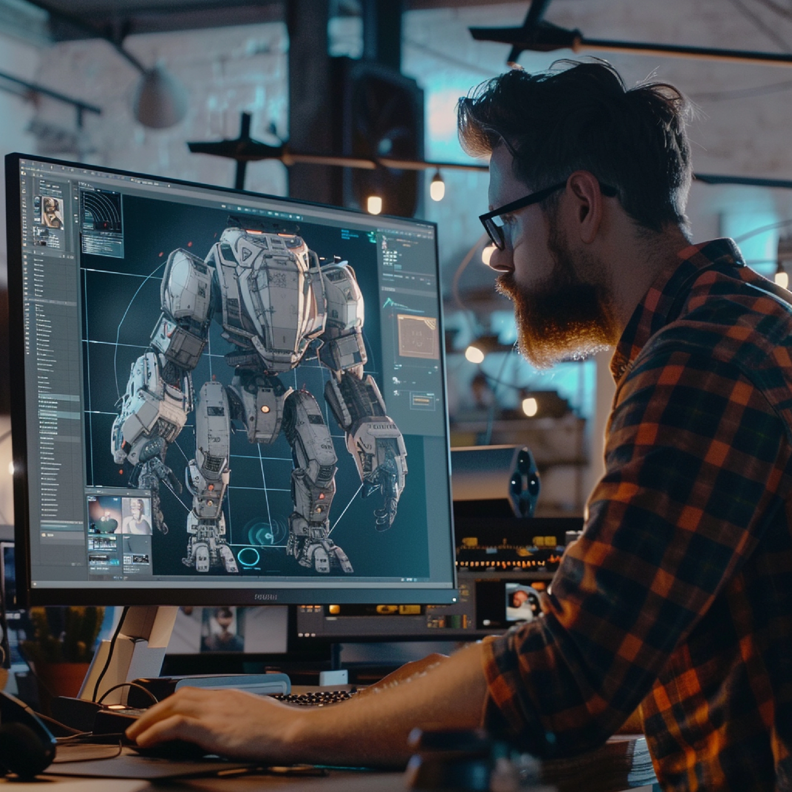 AI Animation Course - Designer Working in After Effects