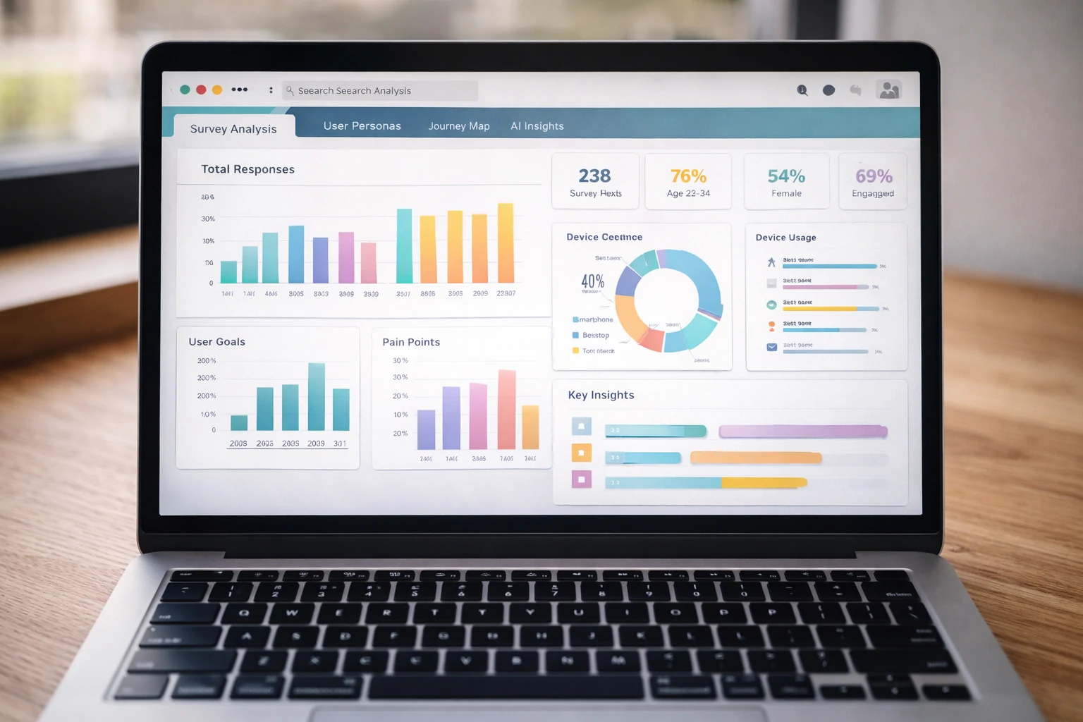 UX Research & User Persona Creation