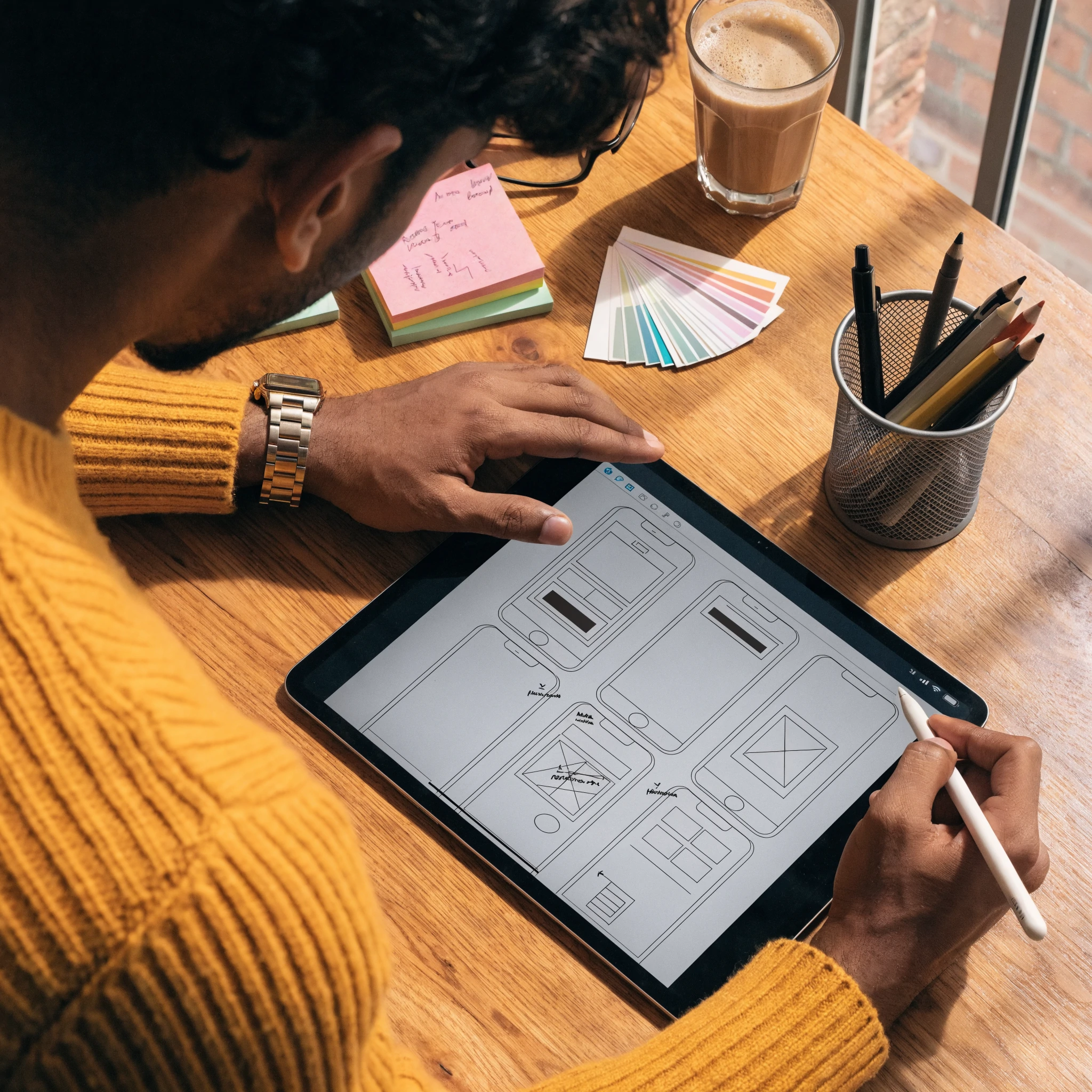 What is AI UI UX Design - Students learning mobile AI UI UX design including Android, iOS, Flutter and React Native at our Chennai academy