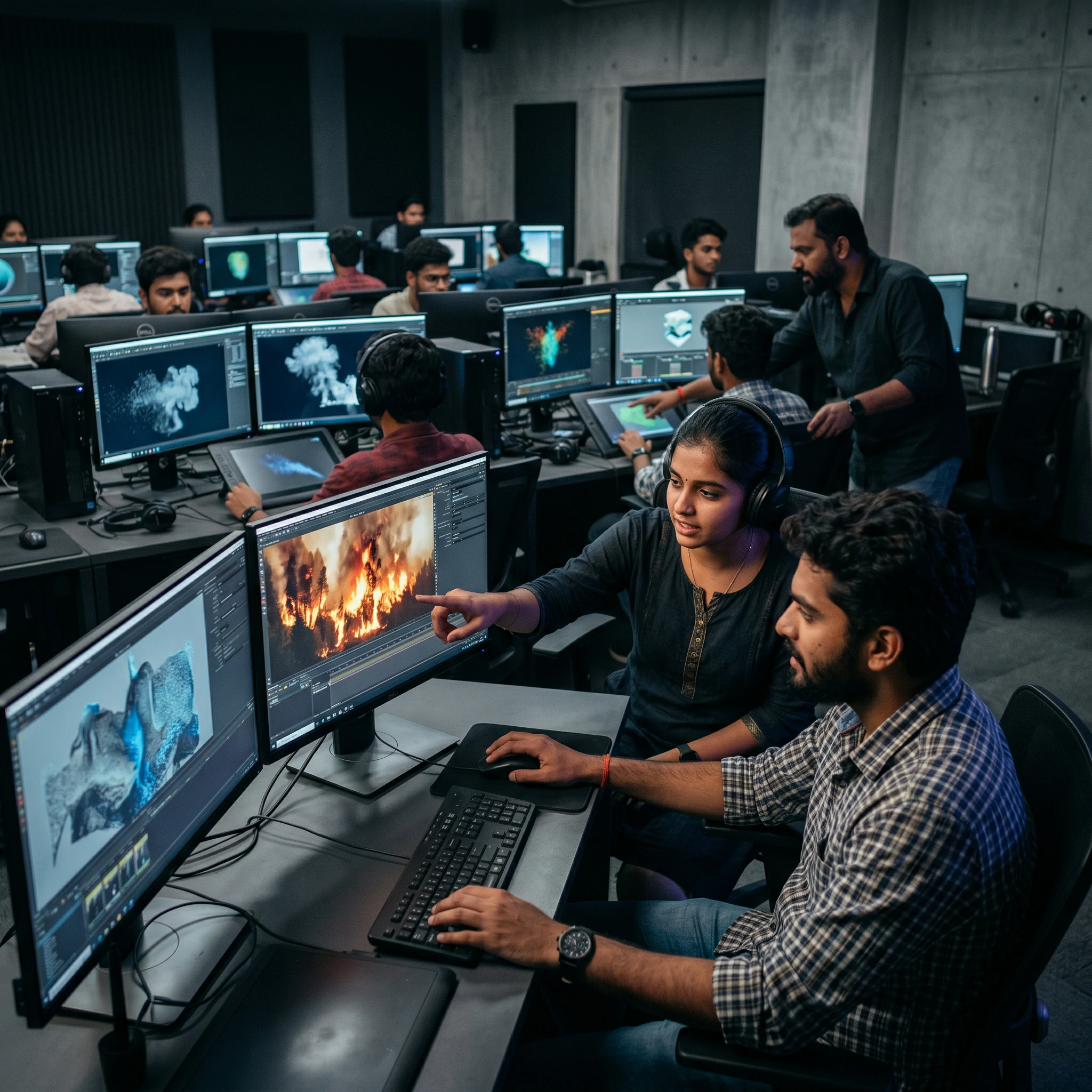 Houdini FX course duration and learning environment