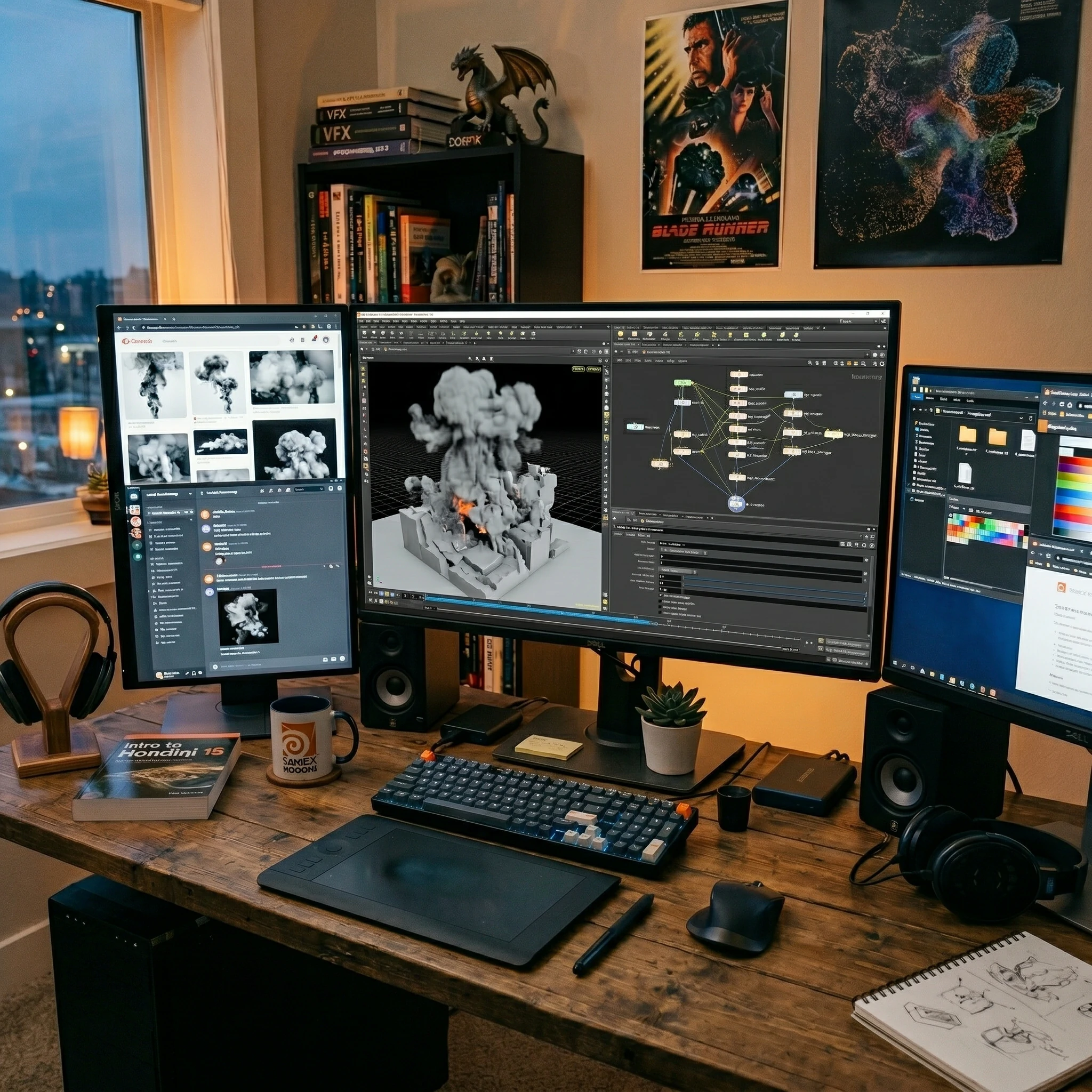 Professional Houdini FX Curriculum and Training at VFX India