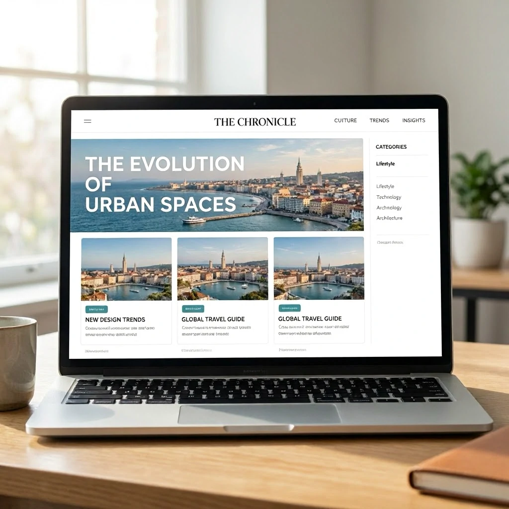 Blog & Magazine Website Project