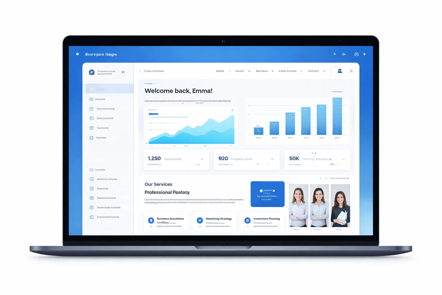 Corporate Business Website Project